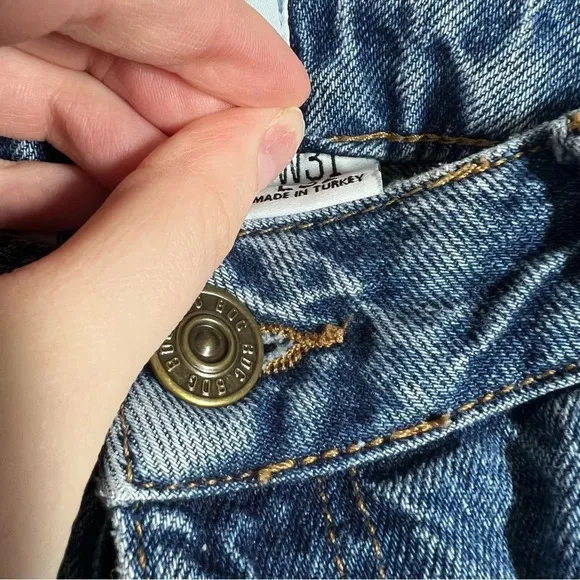 Urban Outfitters BDG Medium Wash High Rise Mom Jeans