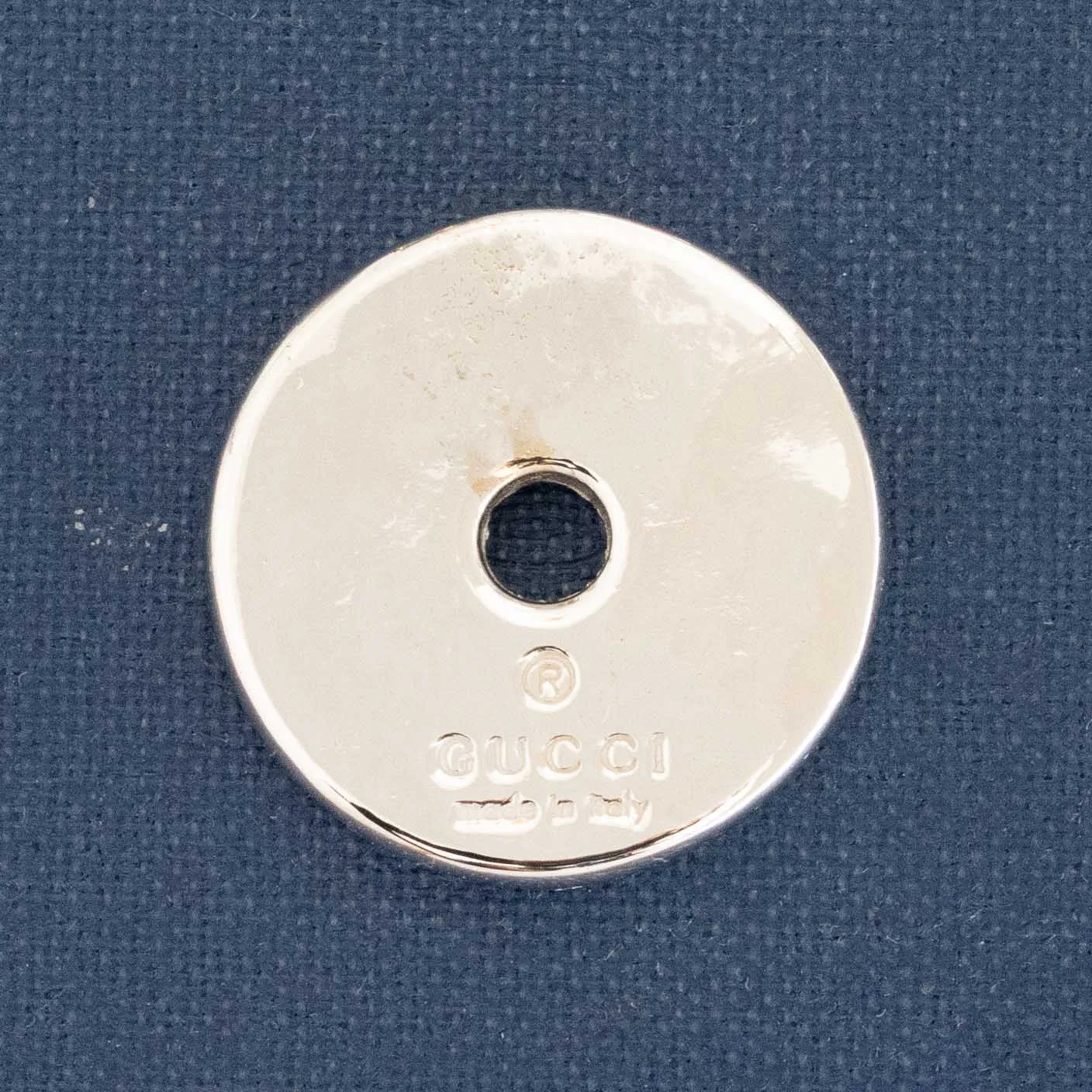 Vintage Disc Charm/Pendant by Gucci