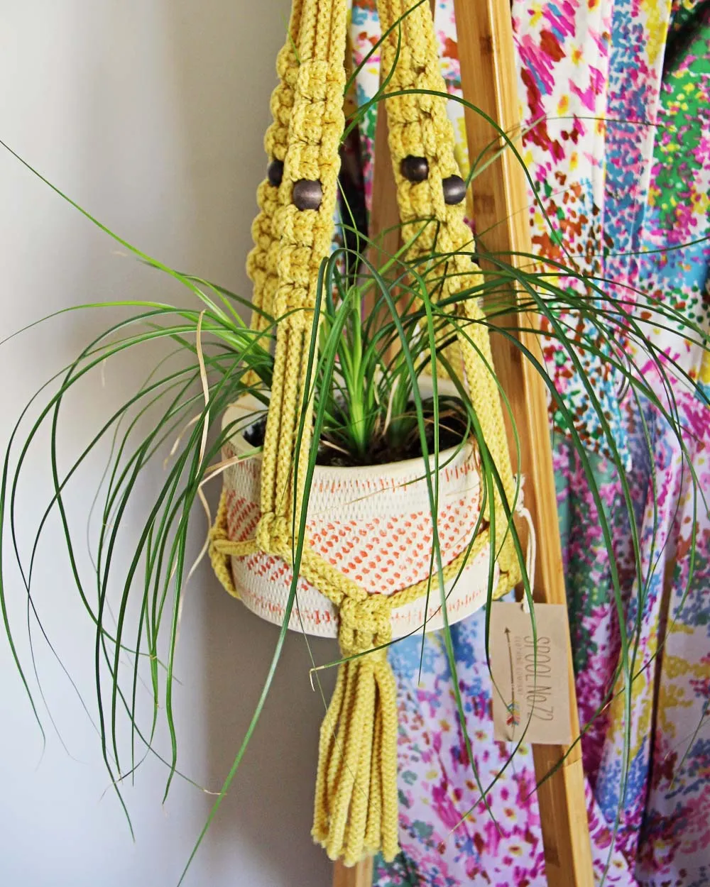 Vintage Macrame Plant Hanger