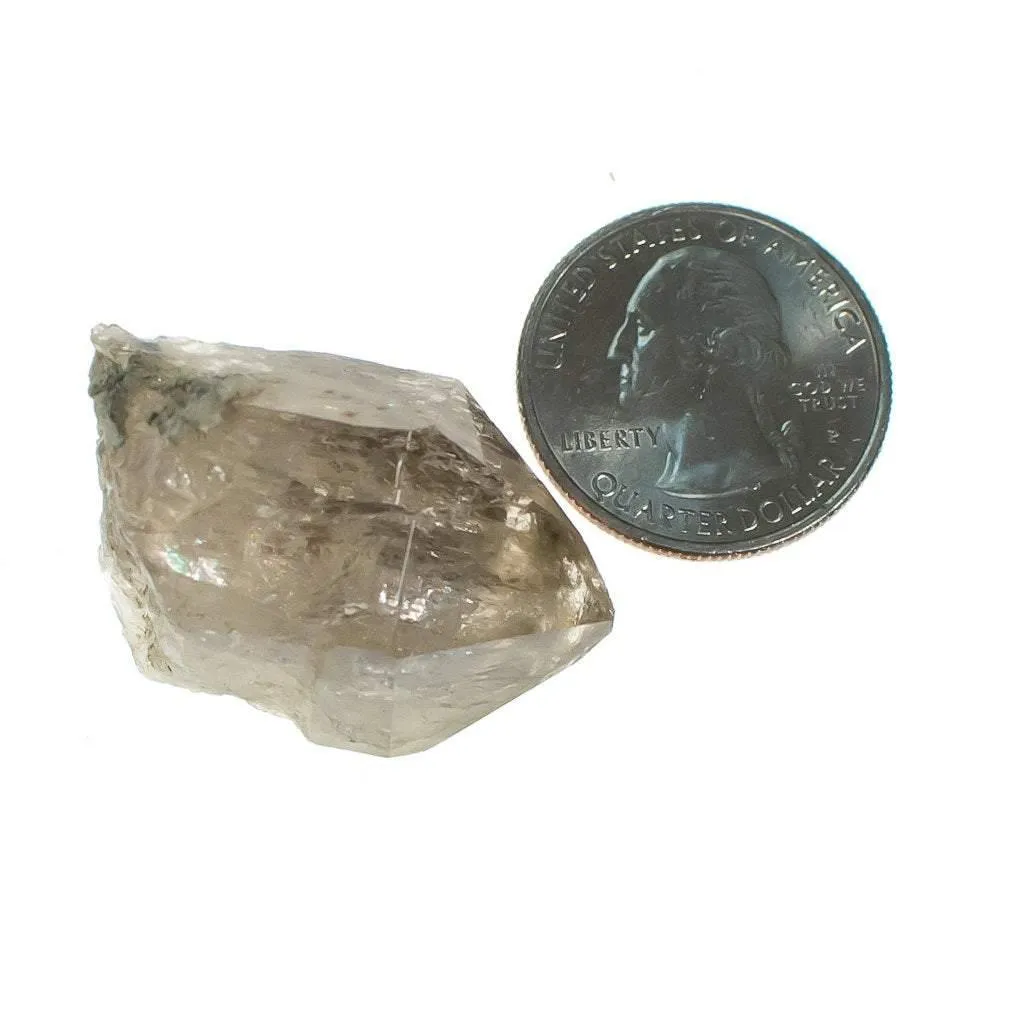 Vintage Natural Quartz Nugget Brooch