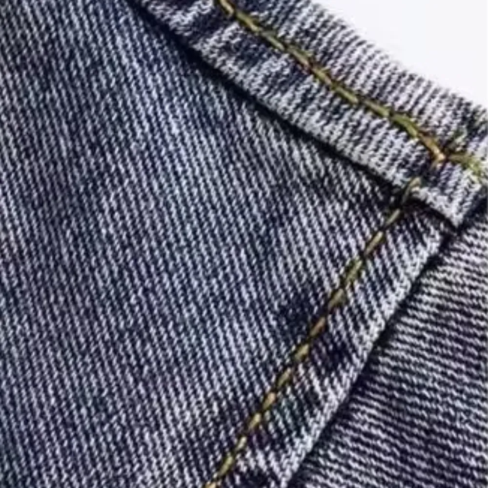 Vintage Panel Denim Short Sleeve Shirt