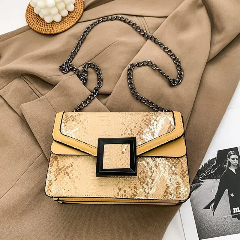 Vintage Square Chain Bag