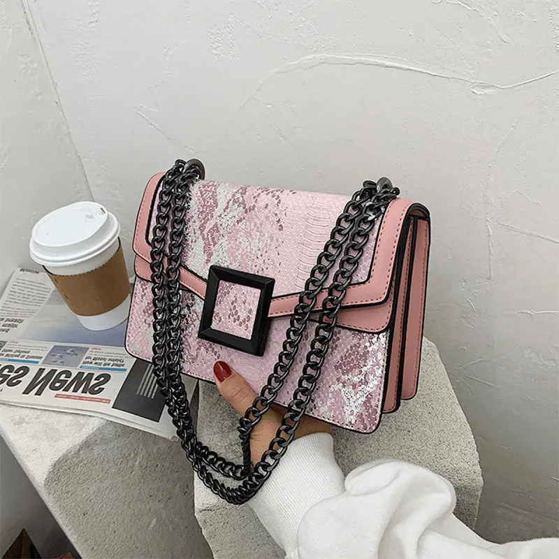 Vintage Square Chain Bag