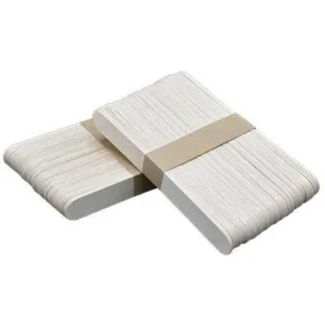 WaxOne 6" Large Wax Applicators / Pack of 100 / Case of 25 Packs = 2,500 Wax Applicators TOTAL