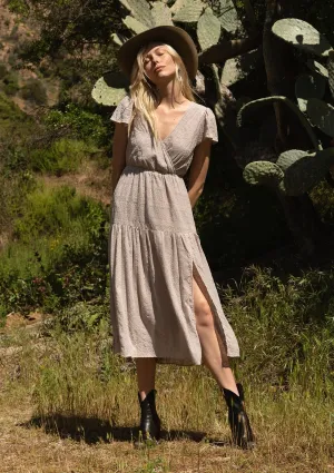 Wilma Eyelet Midi Dress