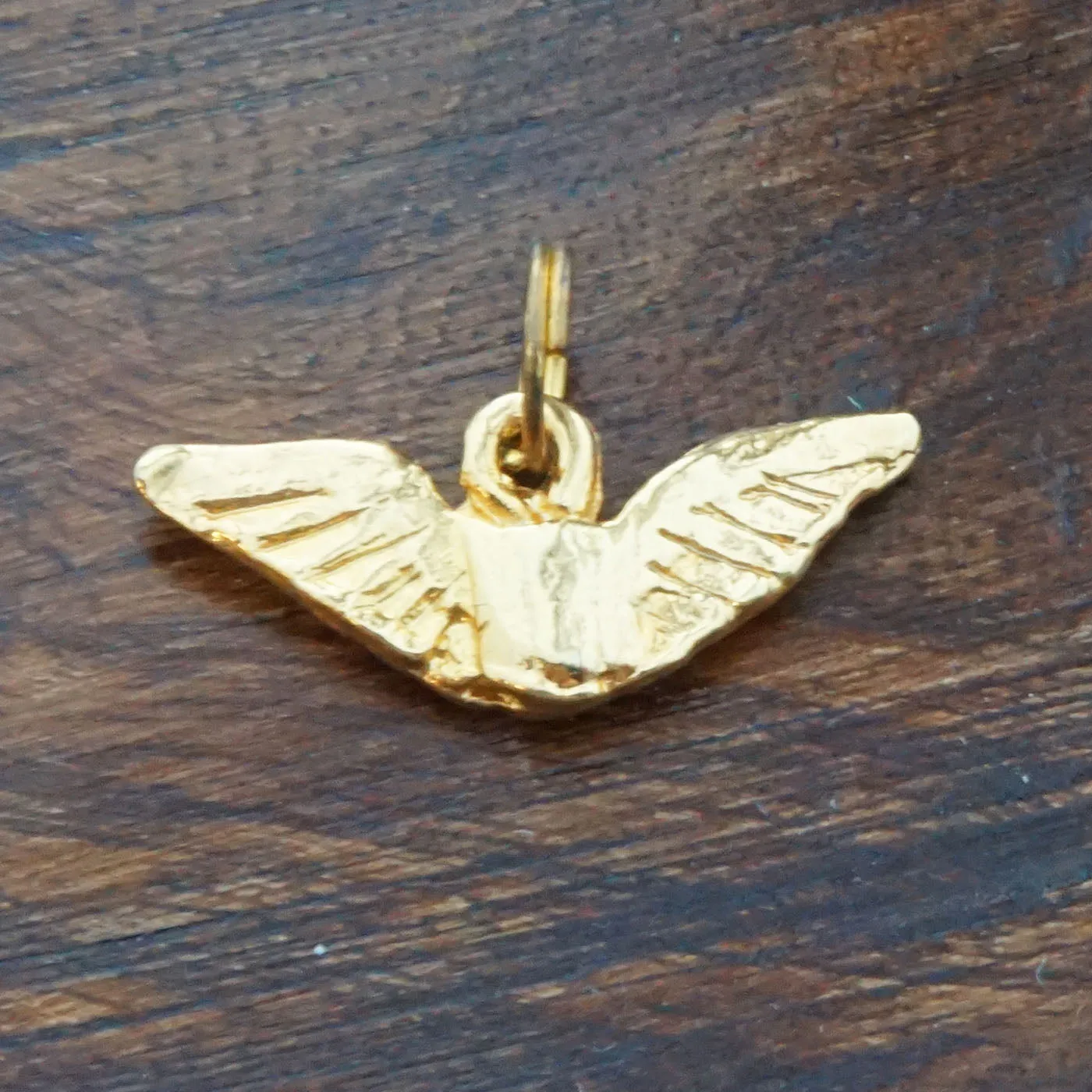 Wings - Gold Charm