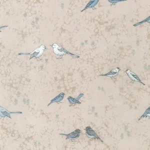 Wishwell: Songbird by Robert Kaufman Fabrics BIRDS/NATURAL
