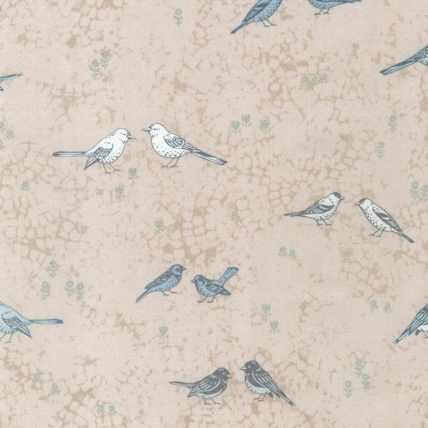 Wishwell: Songbird by Robert Kaufman Fabrics BIRDS/NATURAL