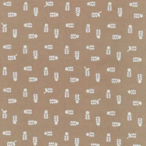 Wishwell: Songbird by Robert Kaufman Fabrics LEAVES/TAUPE