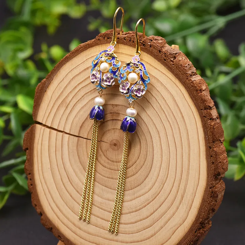 Women's Fashion Vintage Pearl Earrings