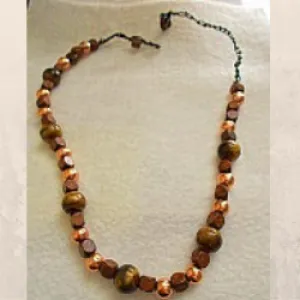 Wood Bead Necklace 2 (special order - sold out)