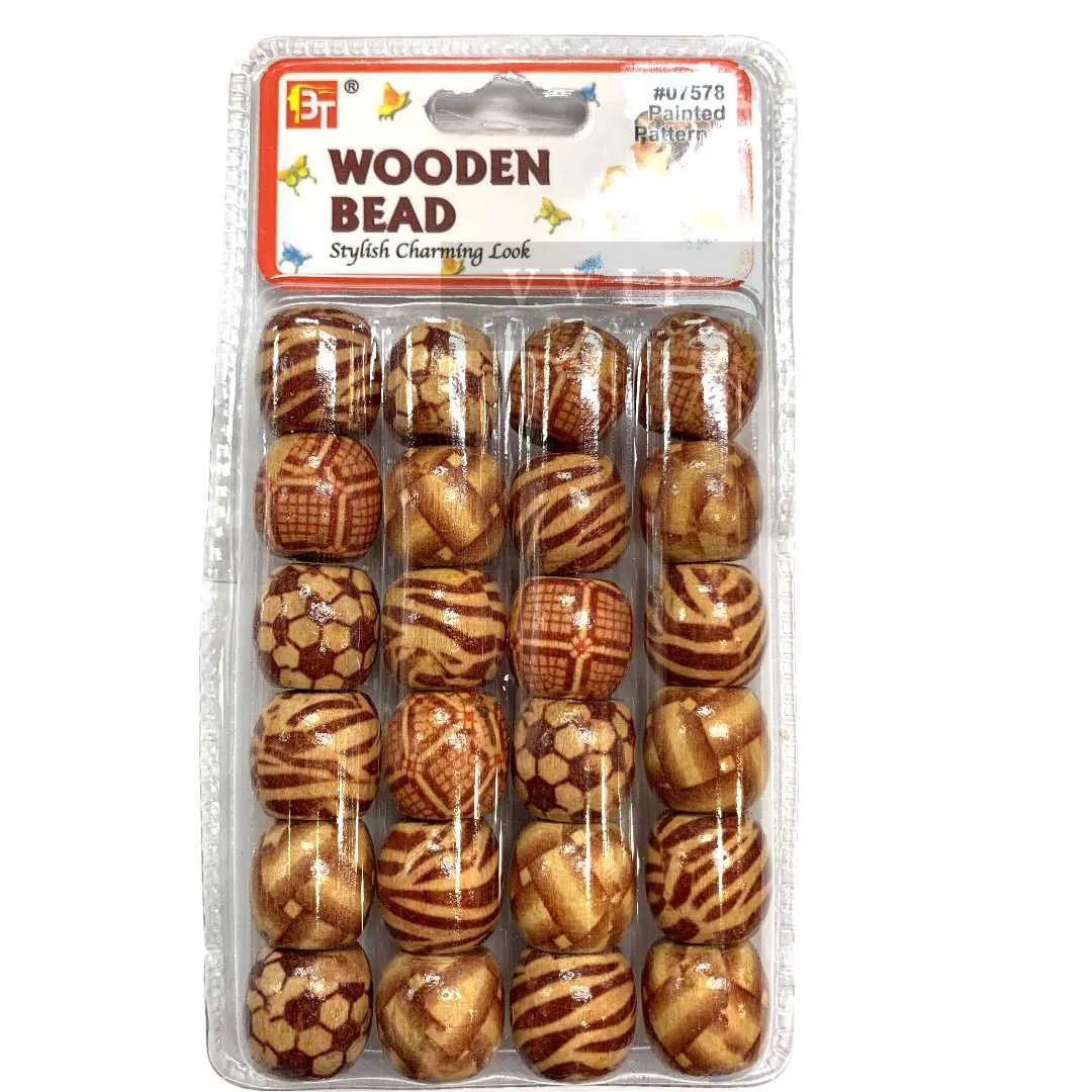 Wooden Bead 17 mm #07578 (22)
