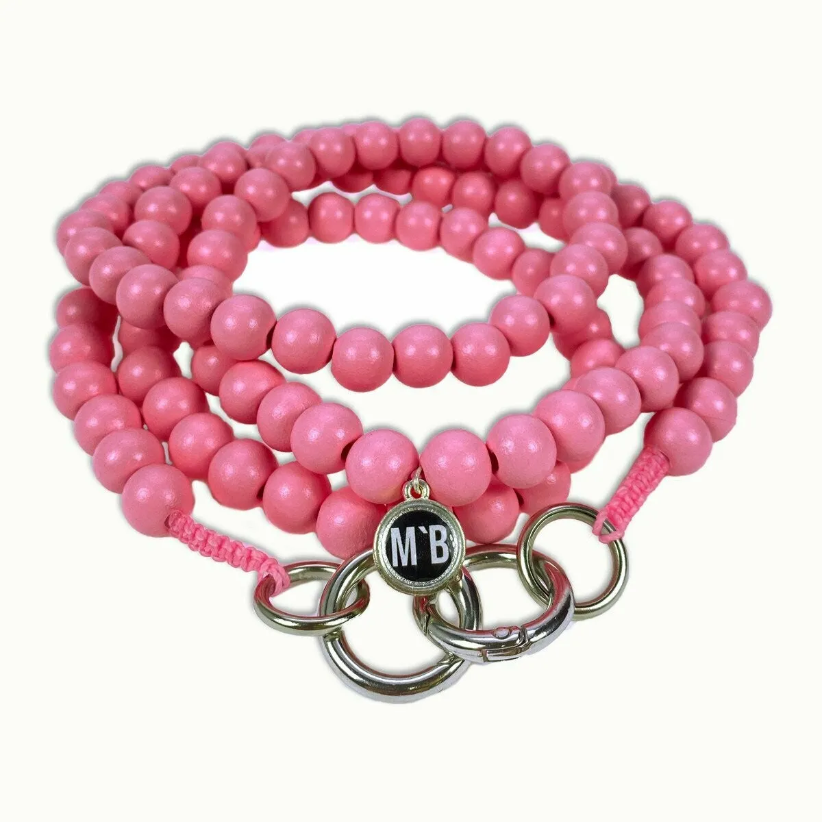 Wooden Bead Phone Chain
