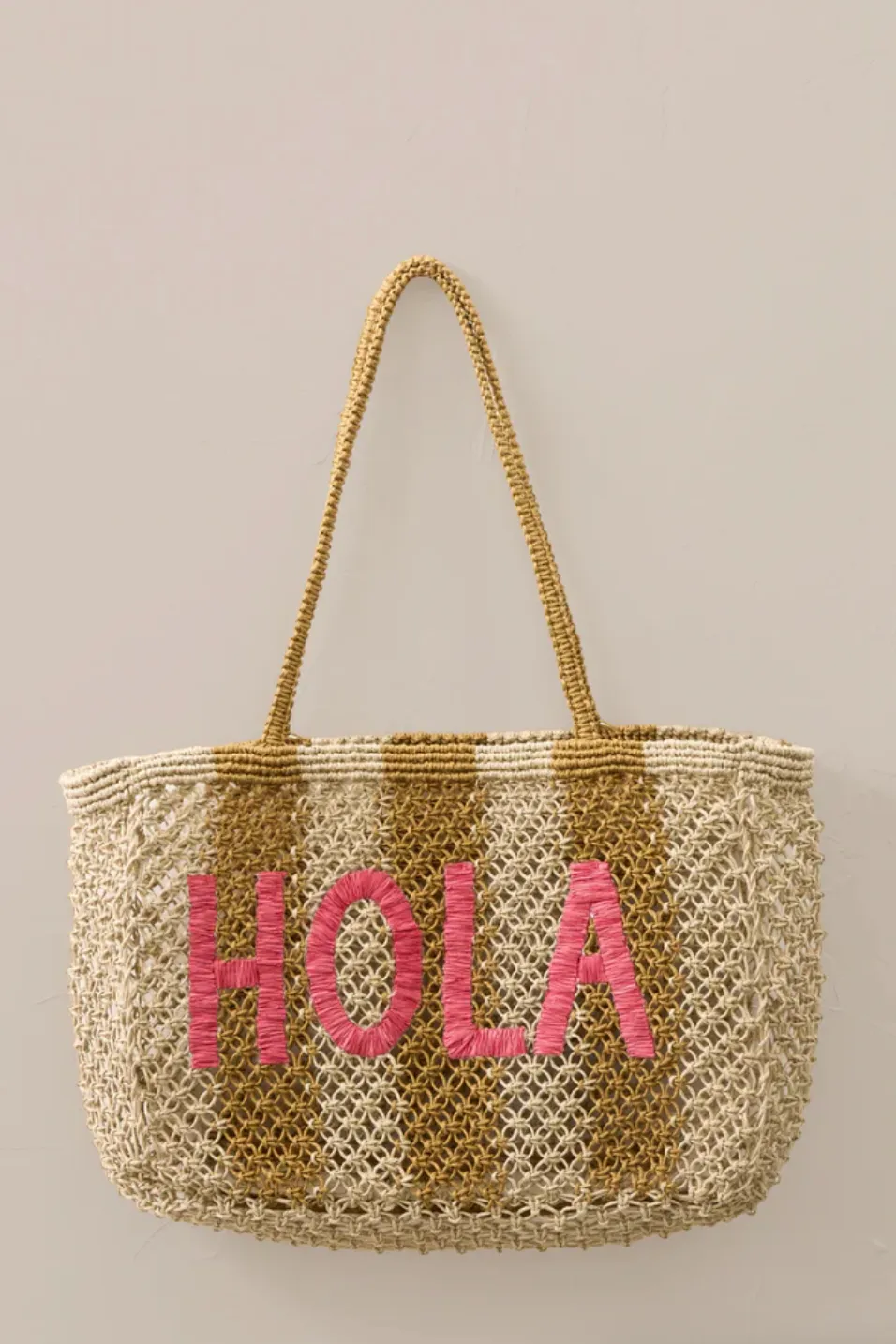 WOVEN JUTE TOTE BAG