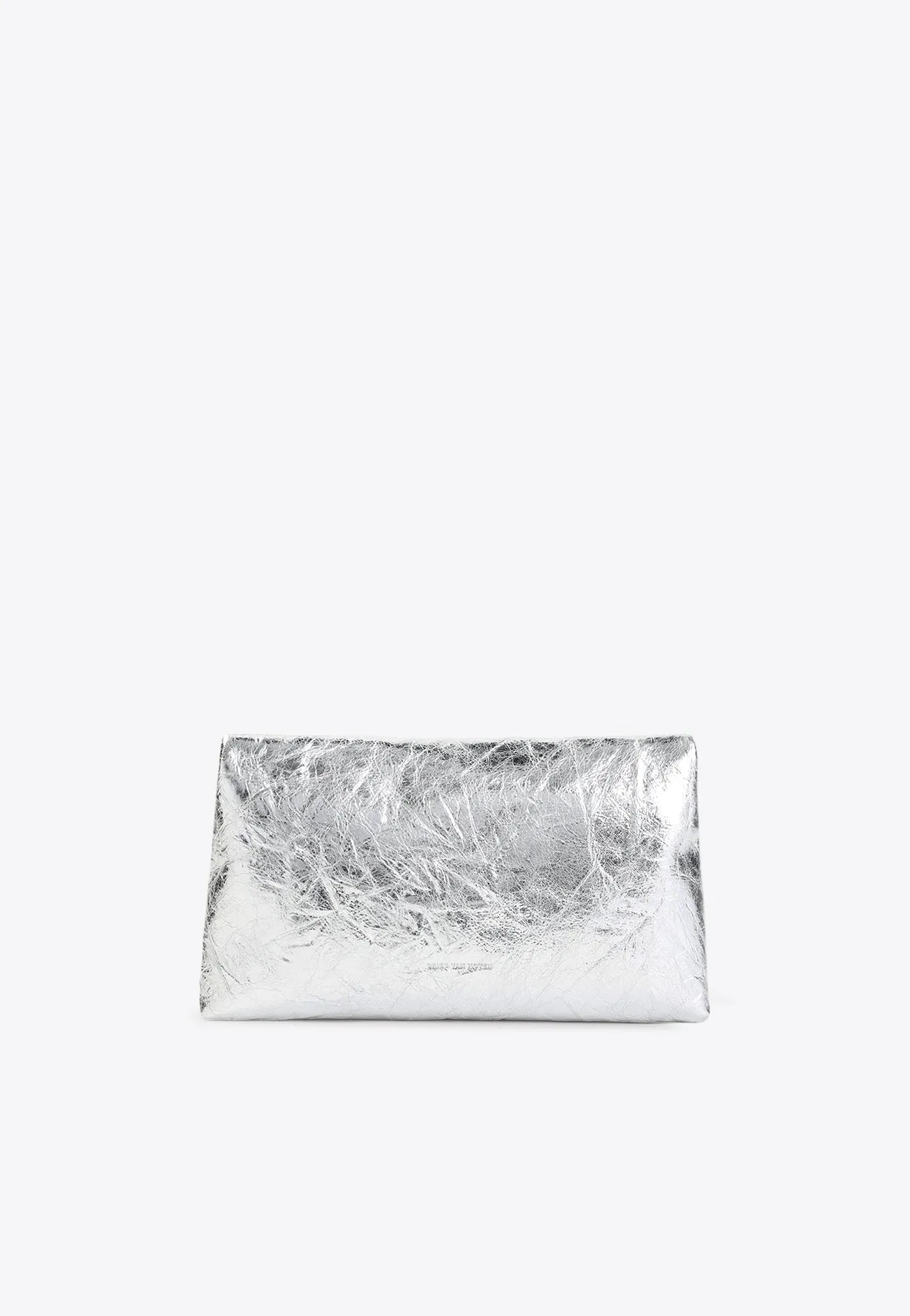 Wrinkled Leather Shoulder Bag