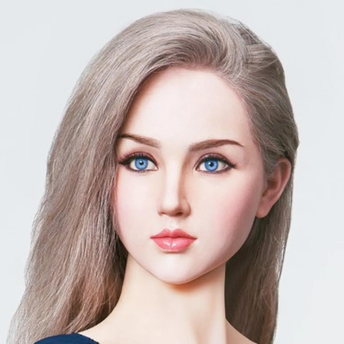 XYDoll - Misa - Sex Doll Head - M16 Compatible - Natural