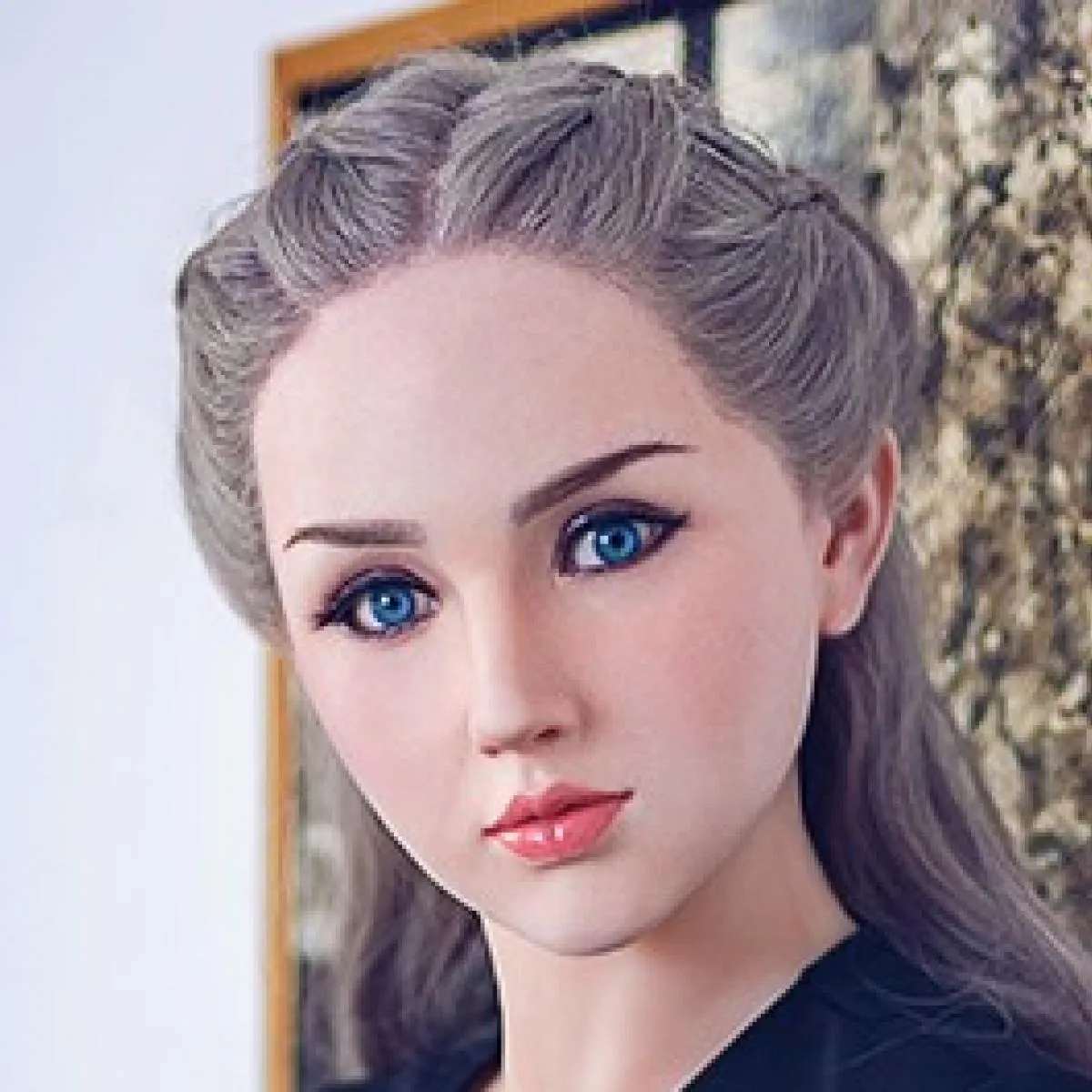 XYDoll - Misa - Sex Doll Head - M16 Compatible - Natural