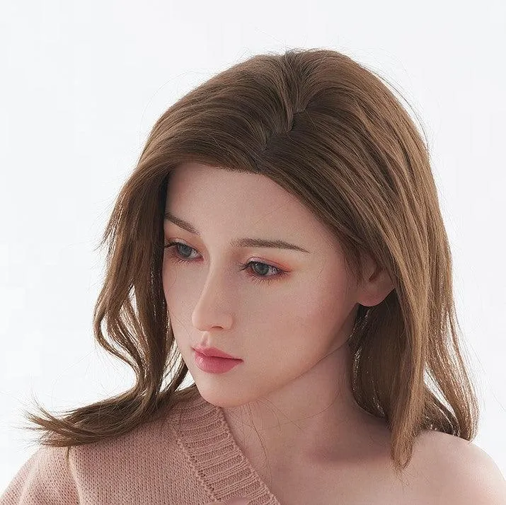 Zelex Doll - Alivia - Silicone Sex Doll Head - Natural