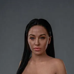 Zelex Doll - Jamie - Silicone Sex Doll Head - Natural