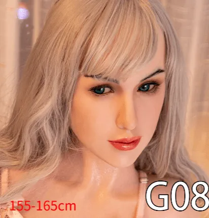 Zelex Doll - Monique - Silicone Sex Doll Head - Natural
