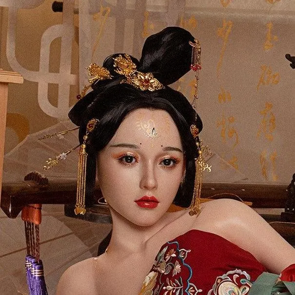 Zelex Doll - Nina - Silicone Sex Doll Head - Natural
