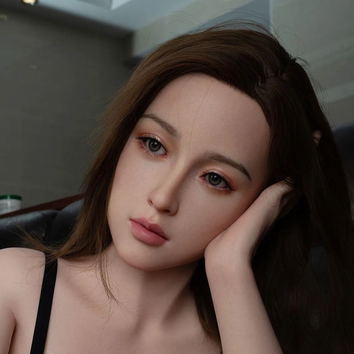 Zelex Doll - Noelle - Silicone Sex Doll Head - Natural