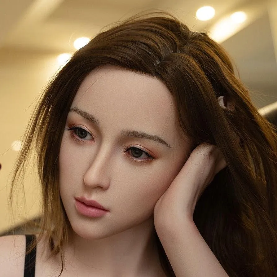 Zelex Doll - Noelle - Silicone Sex Doll Head - Natural