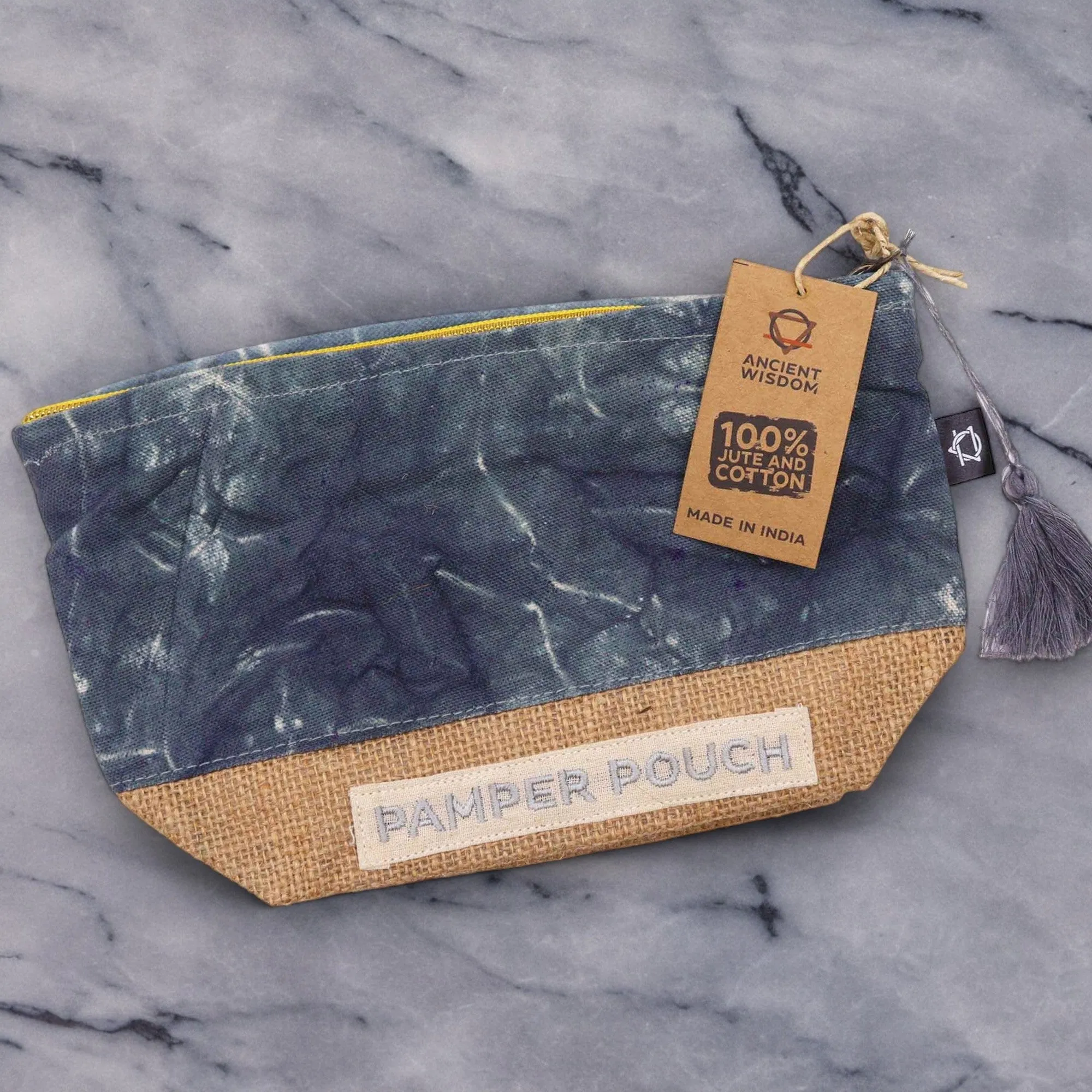 Zip Pouch - Charcoal - Stonewash