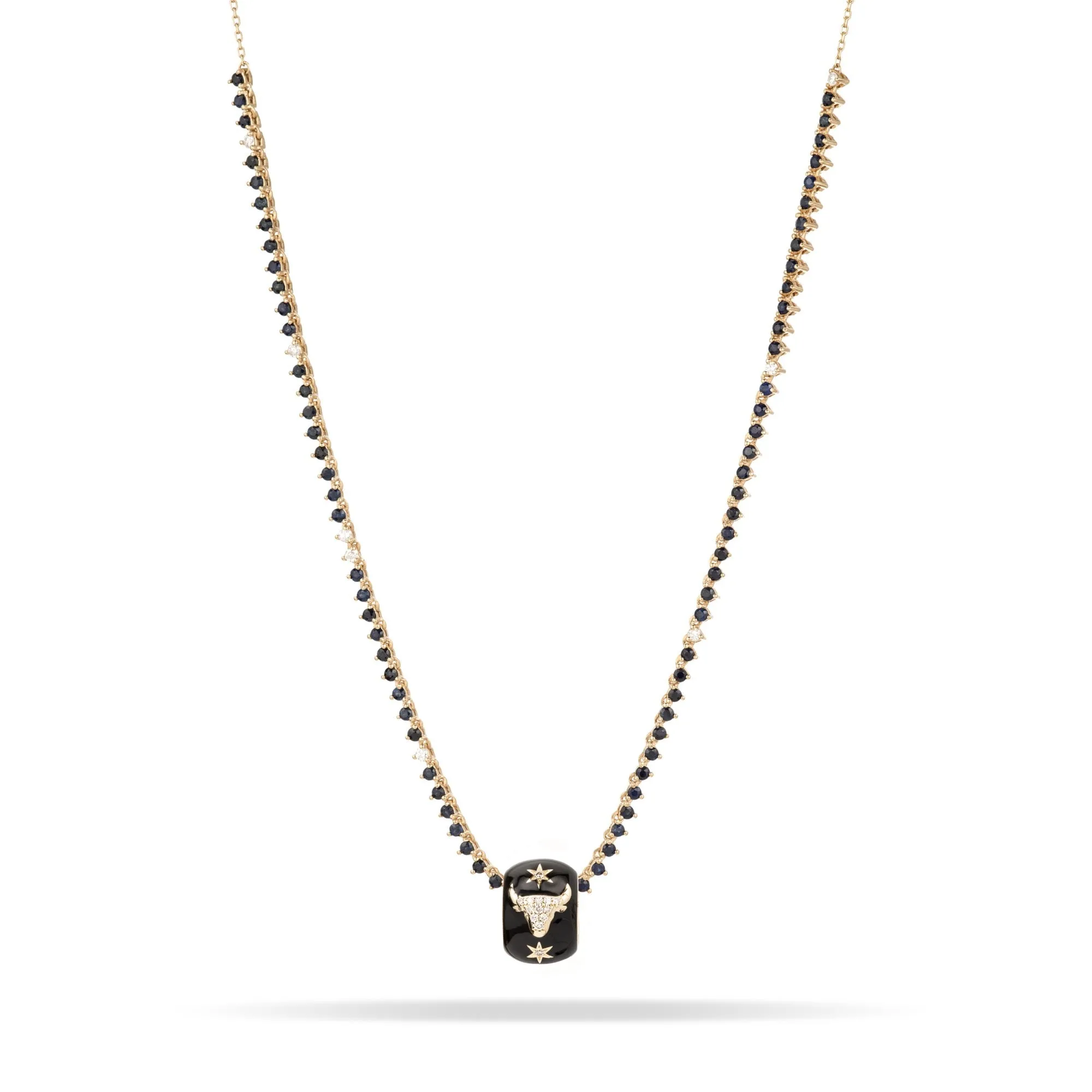 Zodiac Ceramic   Diamond Taurus Big Bead