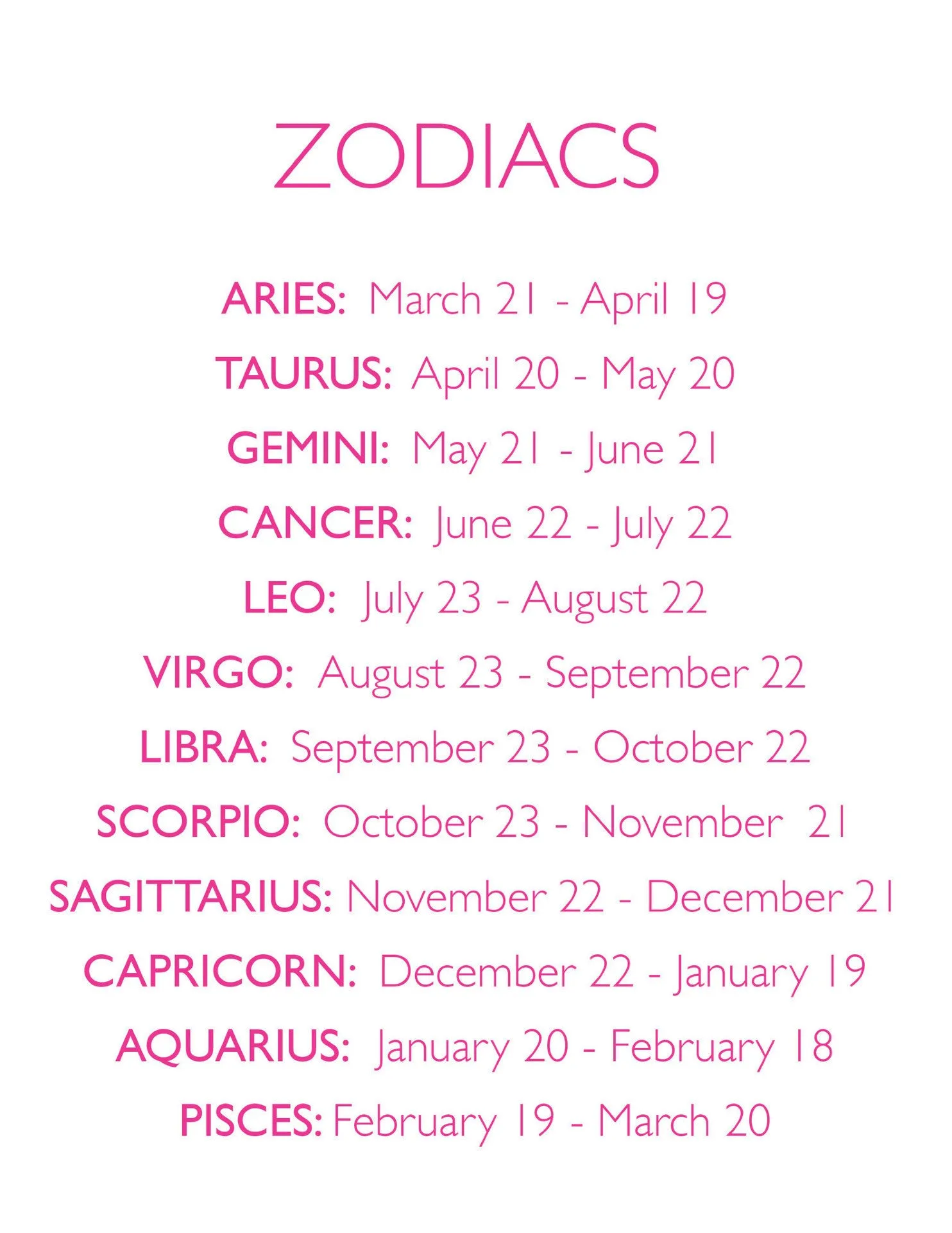 Zodiac Charm (WS)